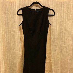 Lauren Ralph Lauren Dress - Tan and Black A Line flare dress